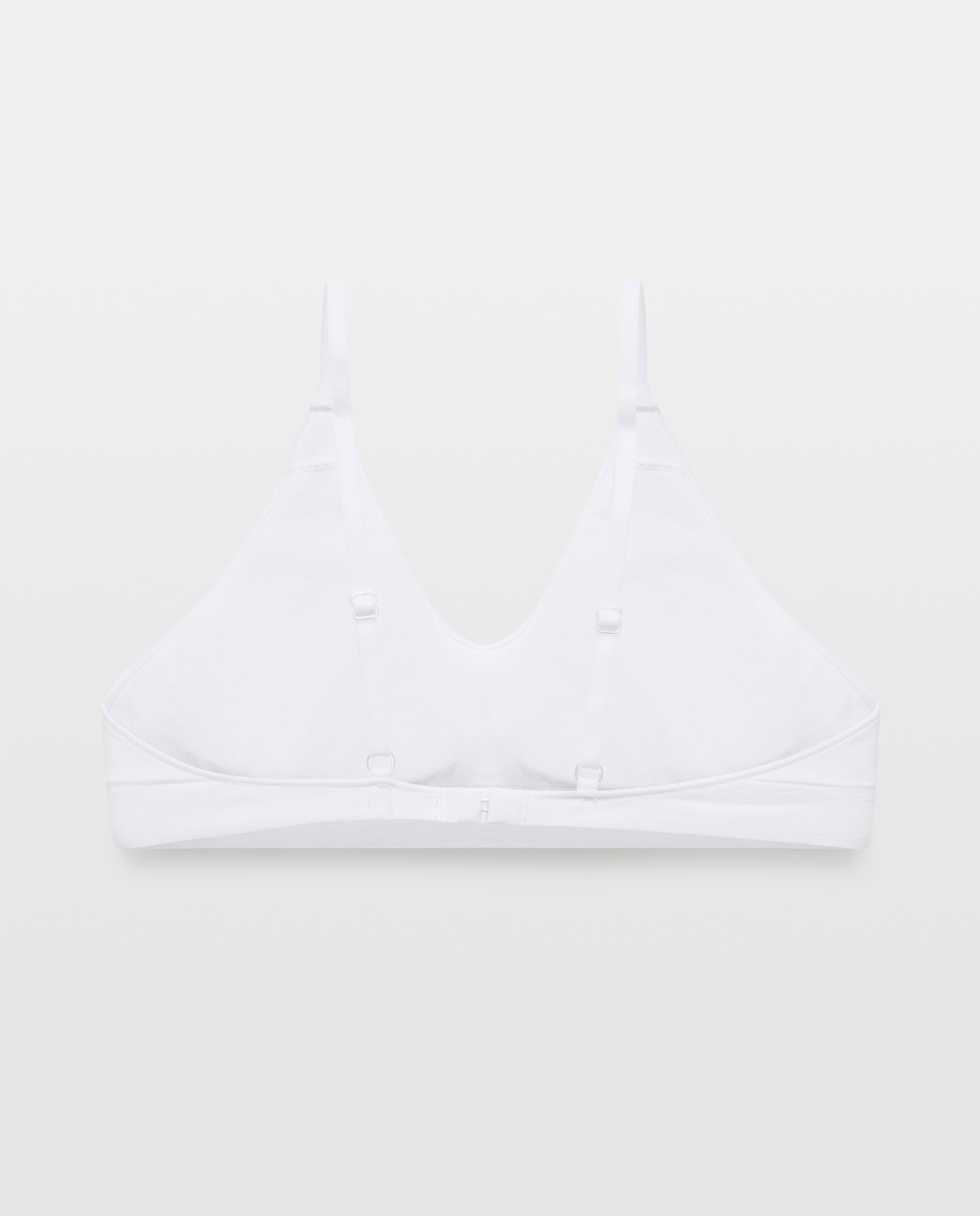 Sujetador foam extraible sin costuras niña - Cotton Juice - Blanco Blanco-2