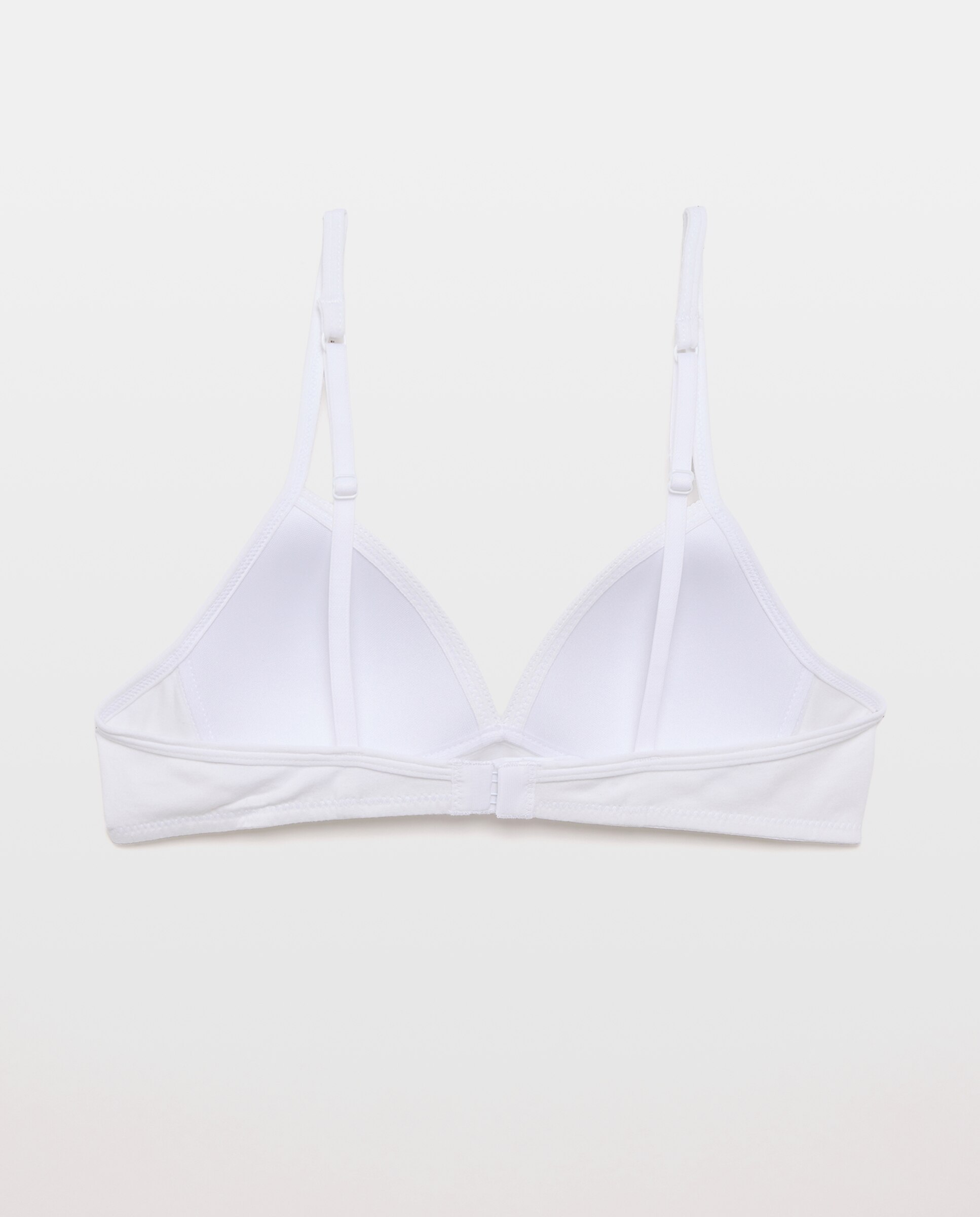 Soutien de Copa Moldada Liso Cotton Juice Branco-2