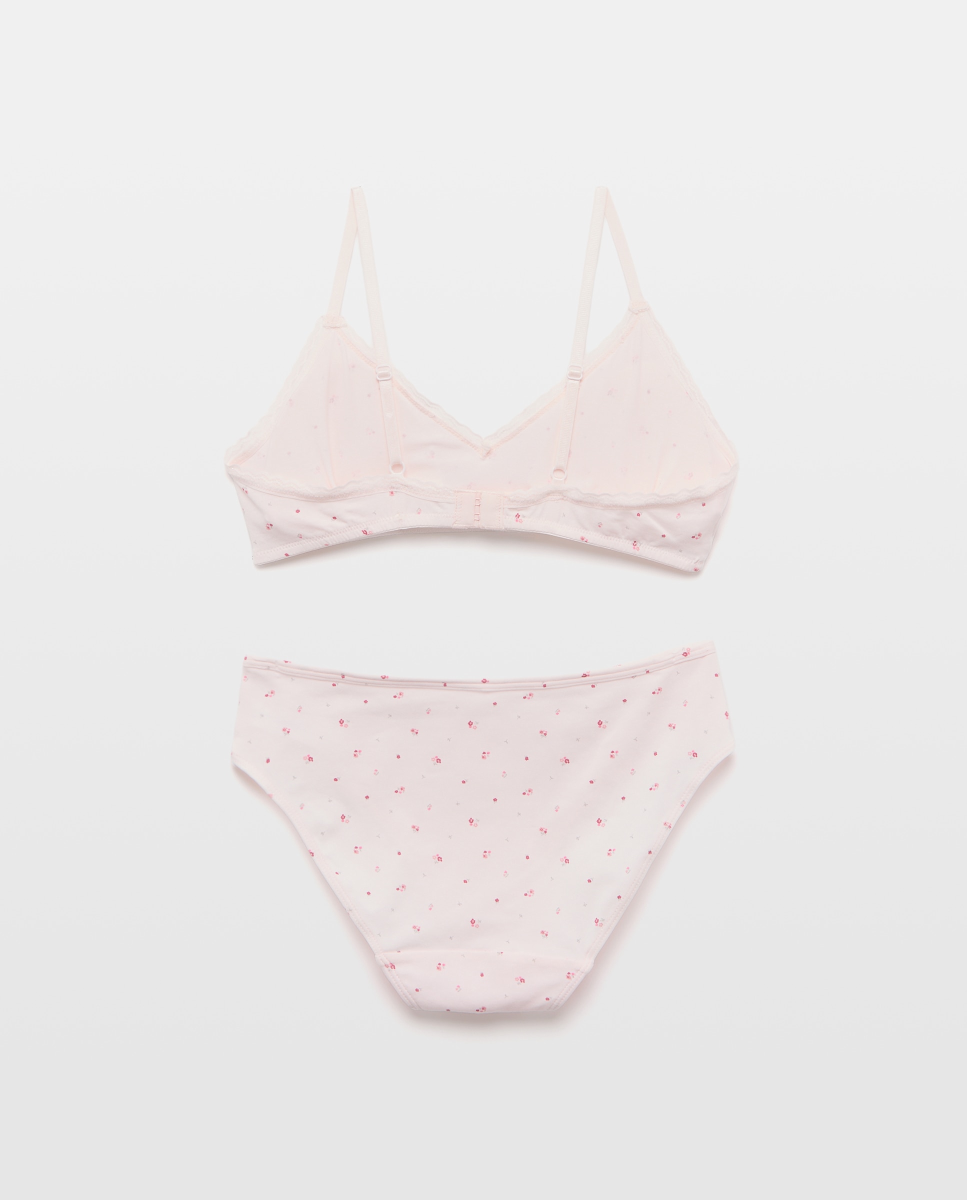 Conjunto de Top e Cueca com Estampado Floral Cotton Juice Multicolor-2