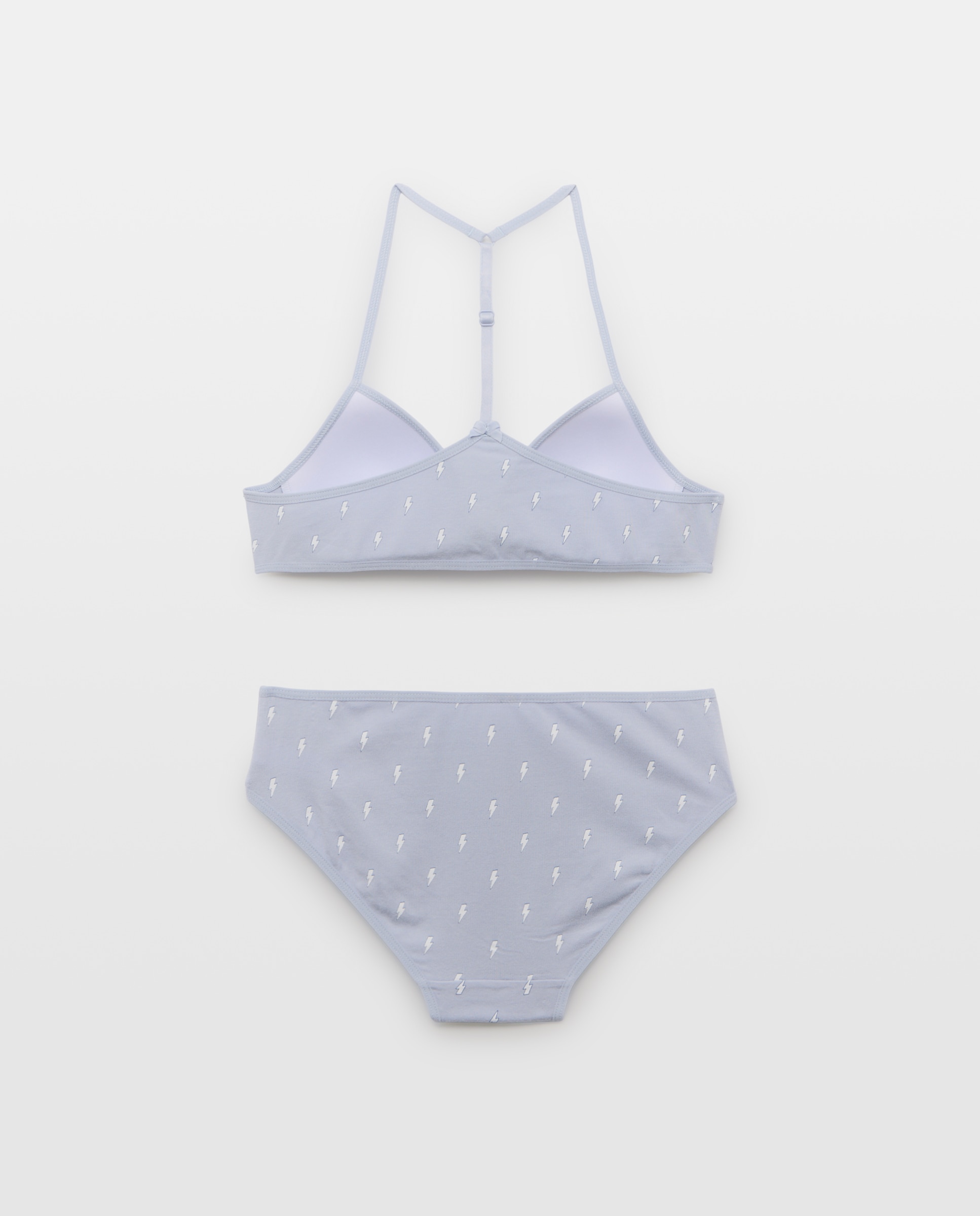 Conjunto de Soutien e Cueca Azul-marinho-2