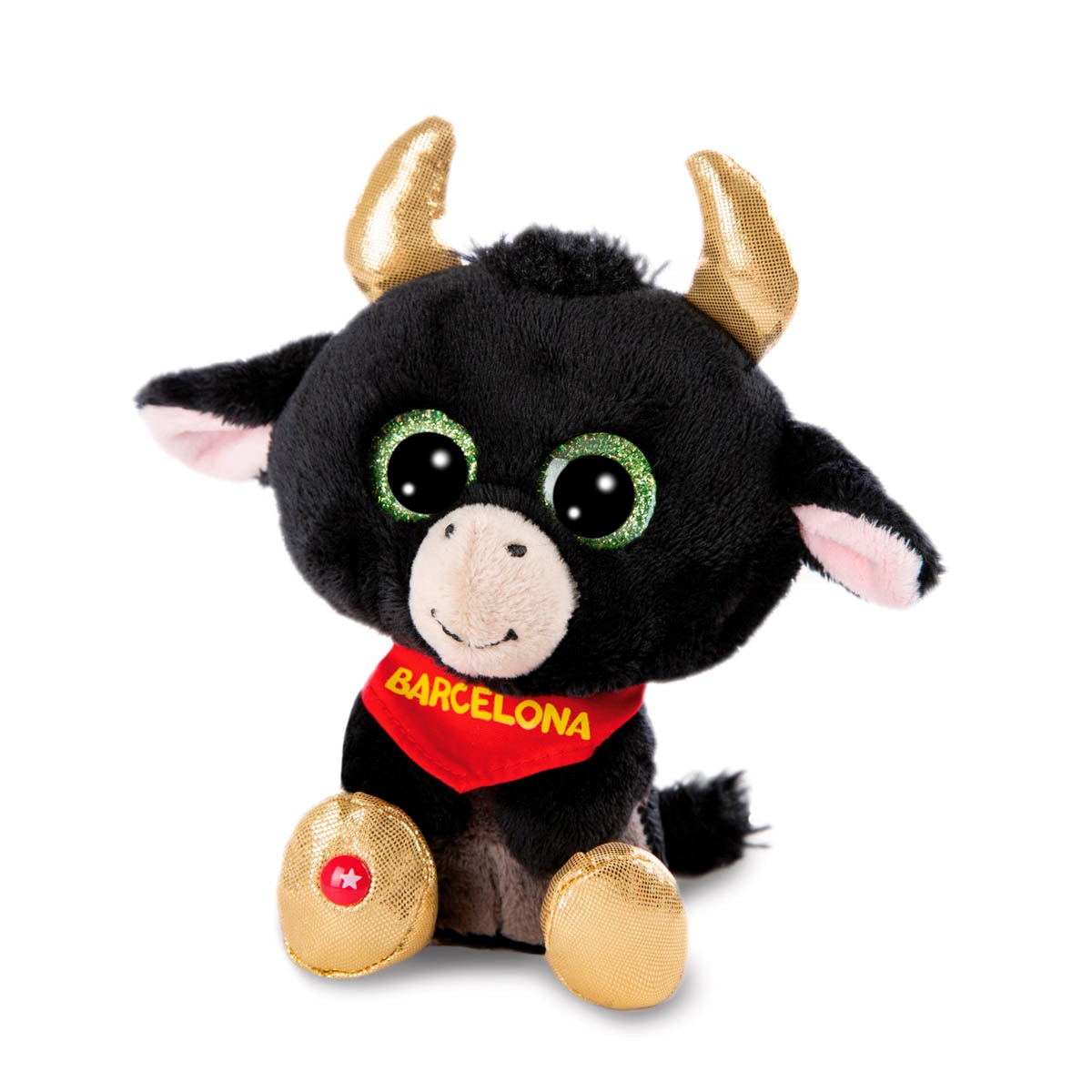 Peluche NICI toro Bubalú Barcelona.