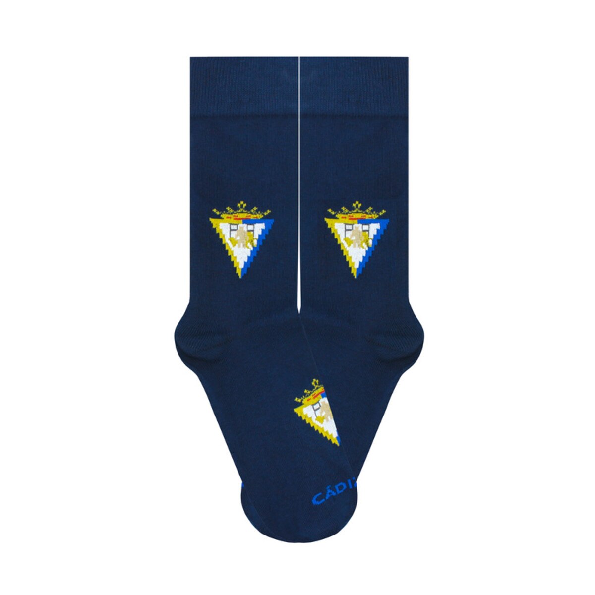 Calcetines Cádiz Club de Fútbol Pepe Pinreles Escudo 2