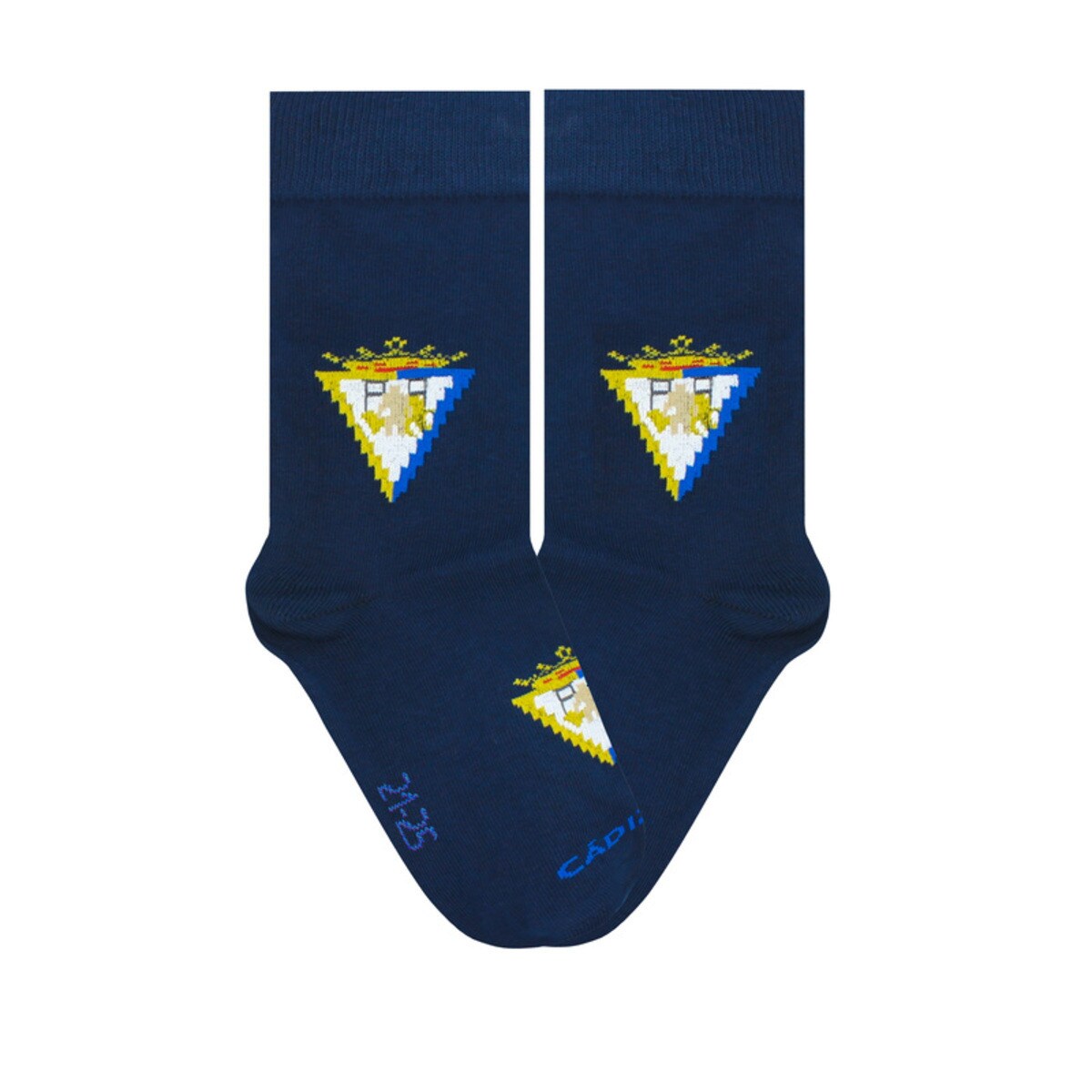 Meias Cádiz Club de Fútbol Escudo Pinrelitos 2