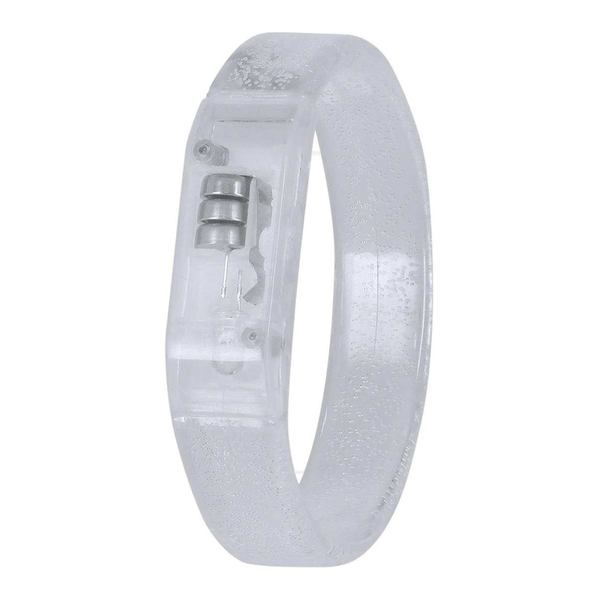 Pulsera Visita Papa León XIV luminosa.