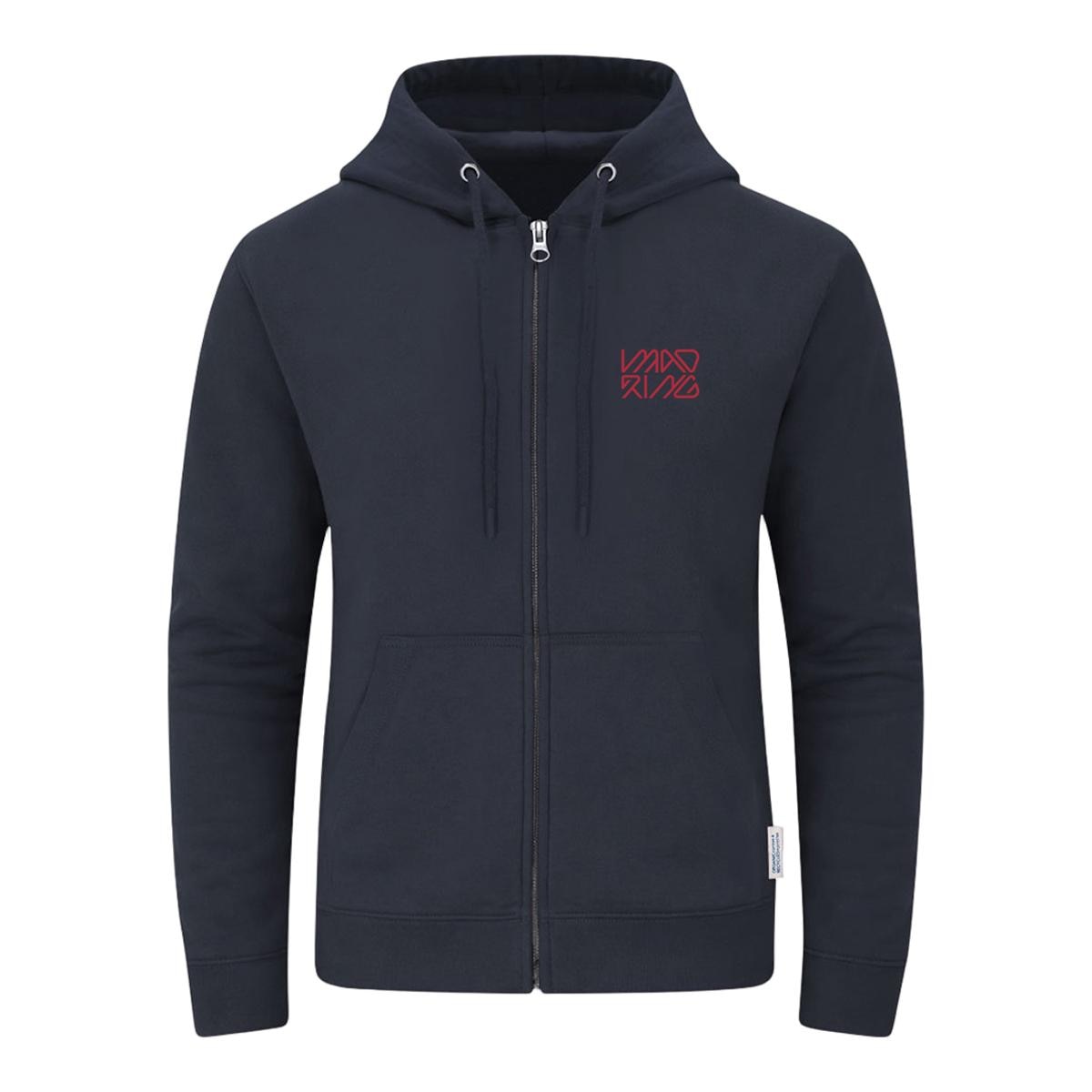MADRING - Sudadera Madring azul orgánica.