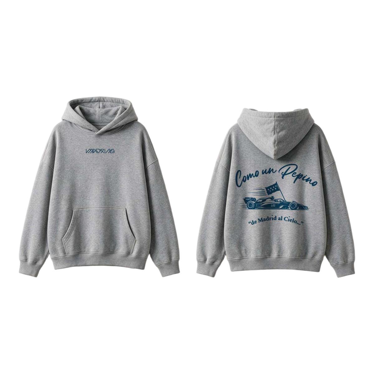 Sweatshirt Madring Canguru - Cinzento 3