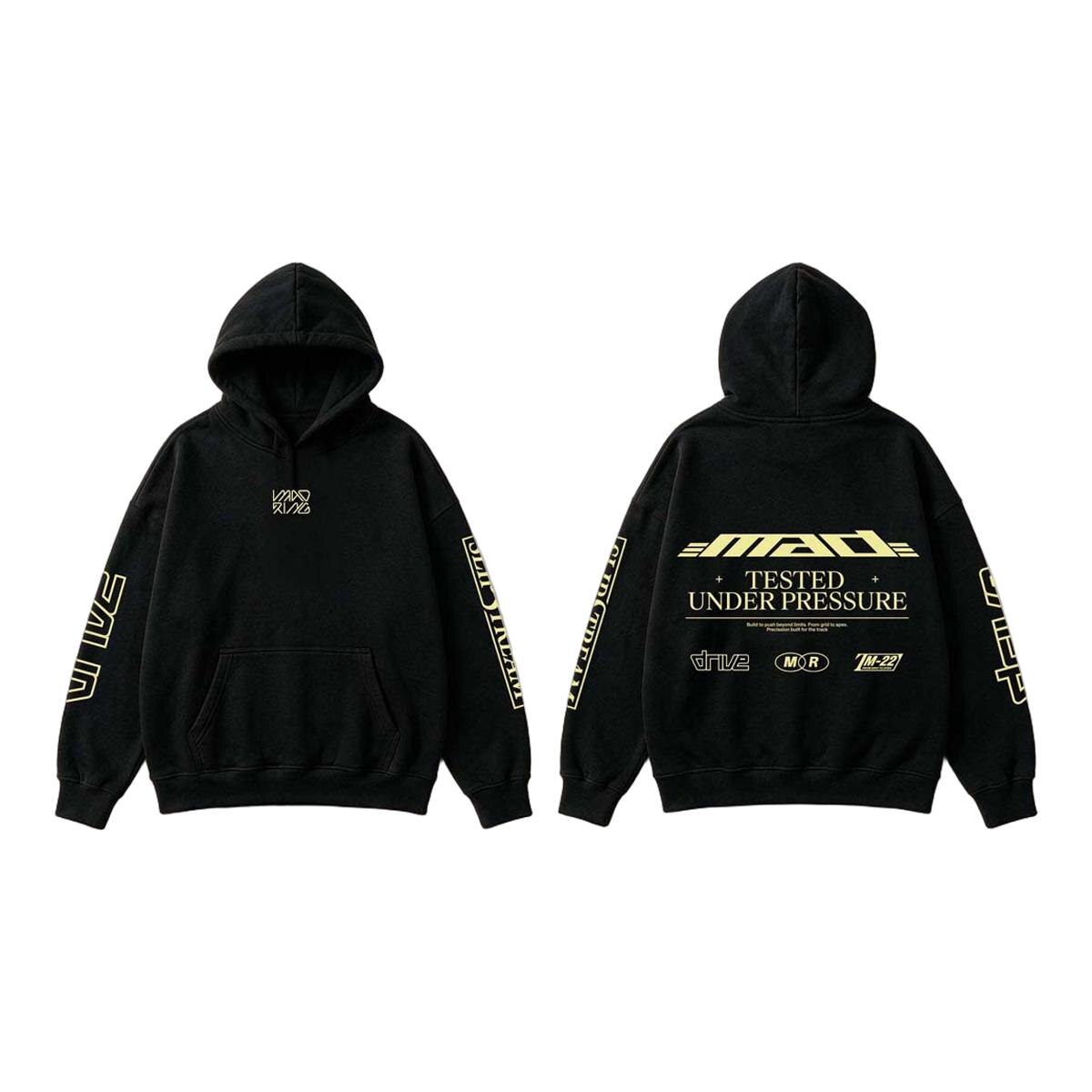 Sweatshirt Madring Canguru - Preto 3