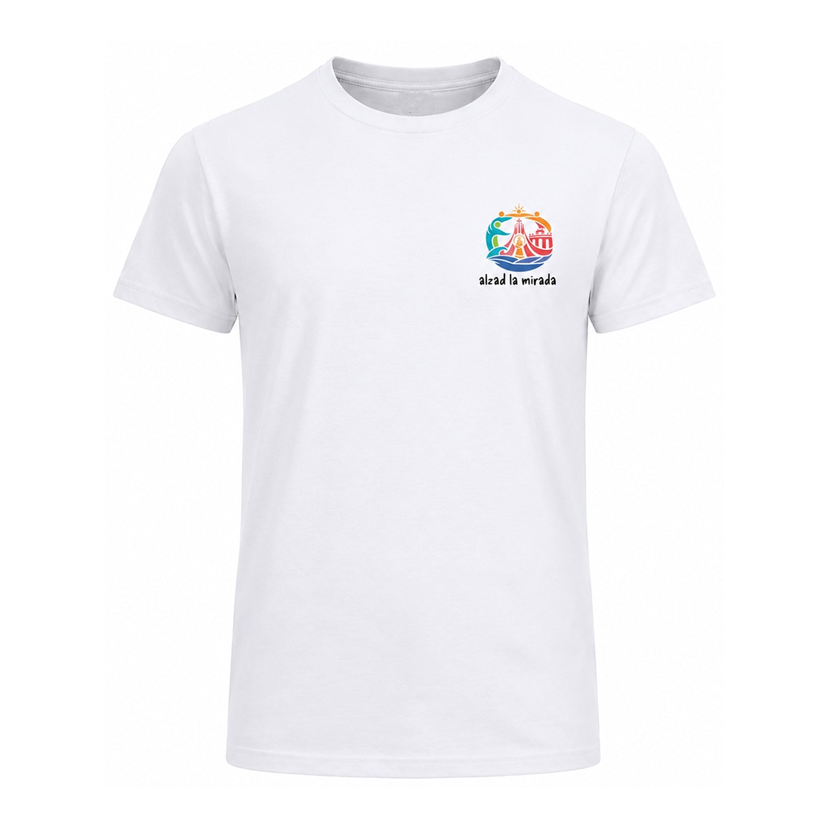 Camiseta algodón blanca 1
