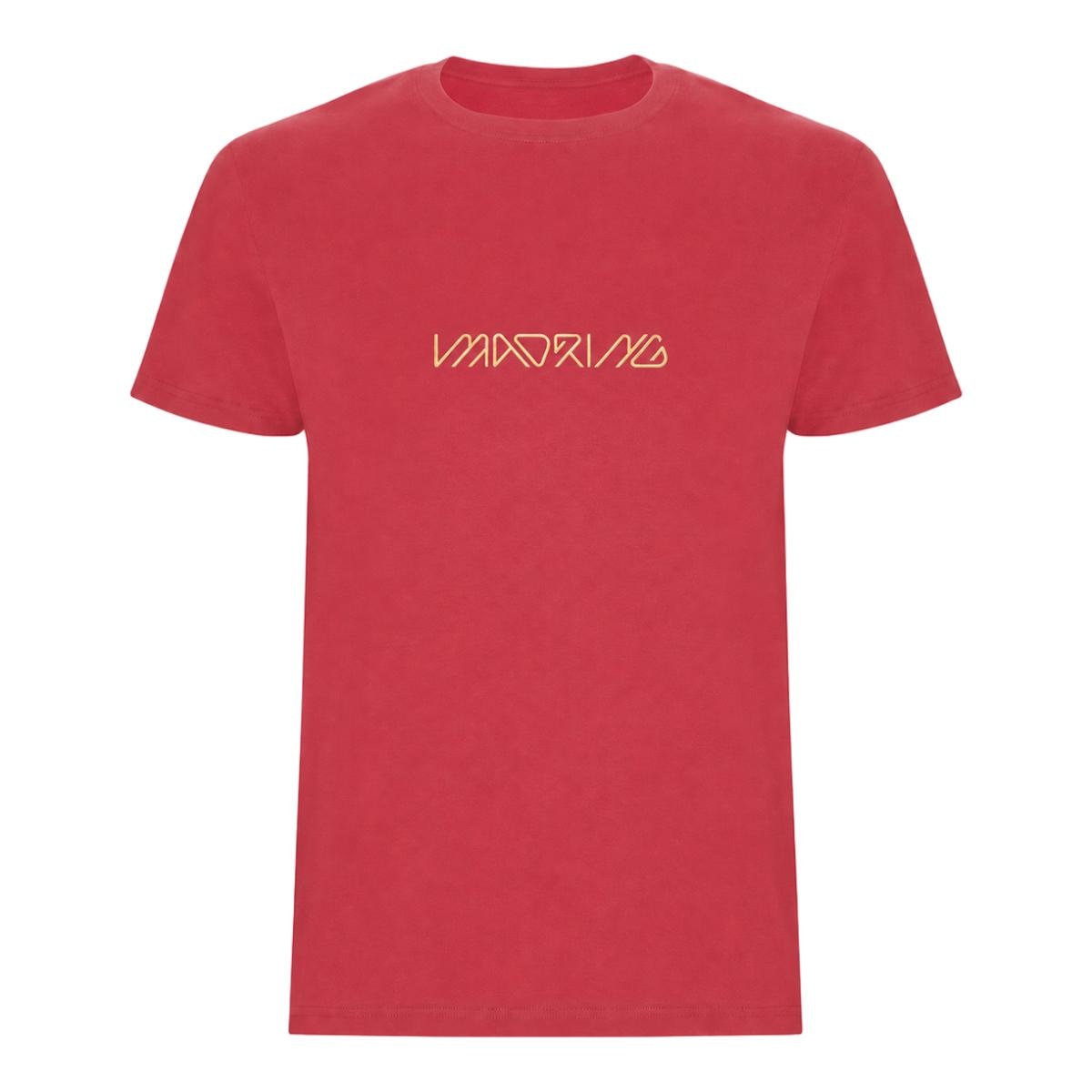 MADRING - Camiseta Madring roja bordado.