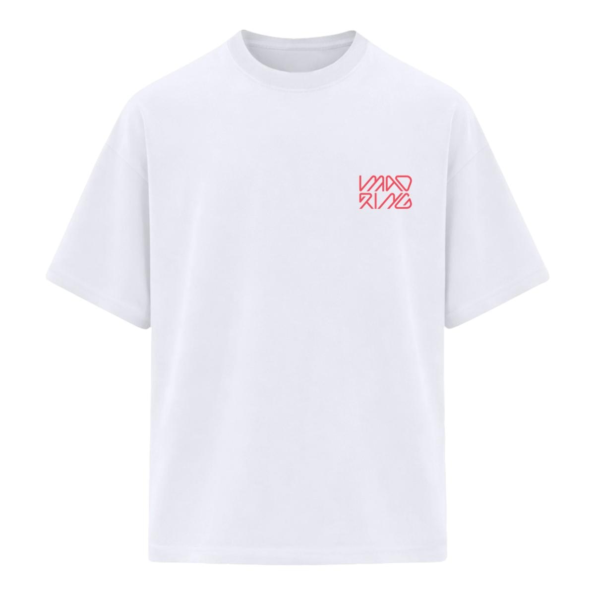 MADRING - Camiseta Madring blanca oversize.