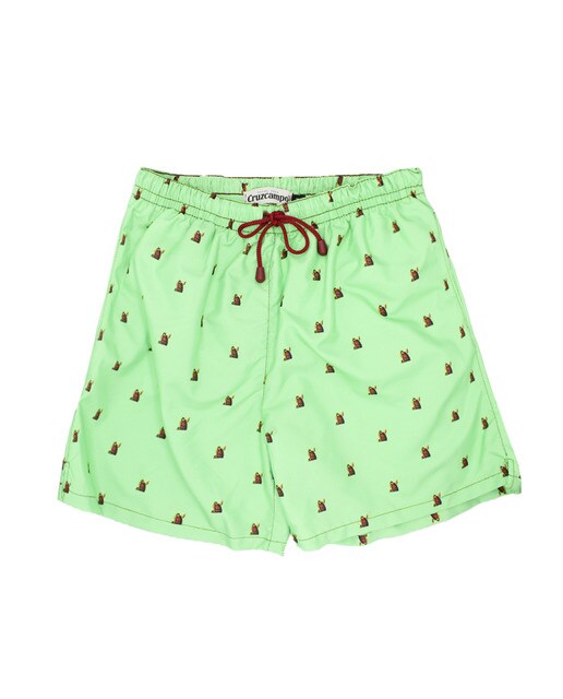 Calções de banho Gambrinus verdes 1