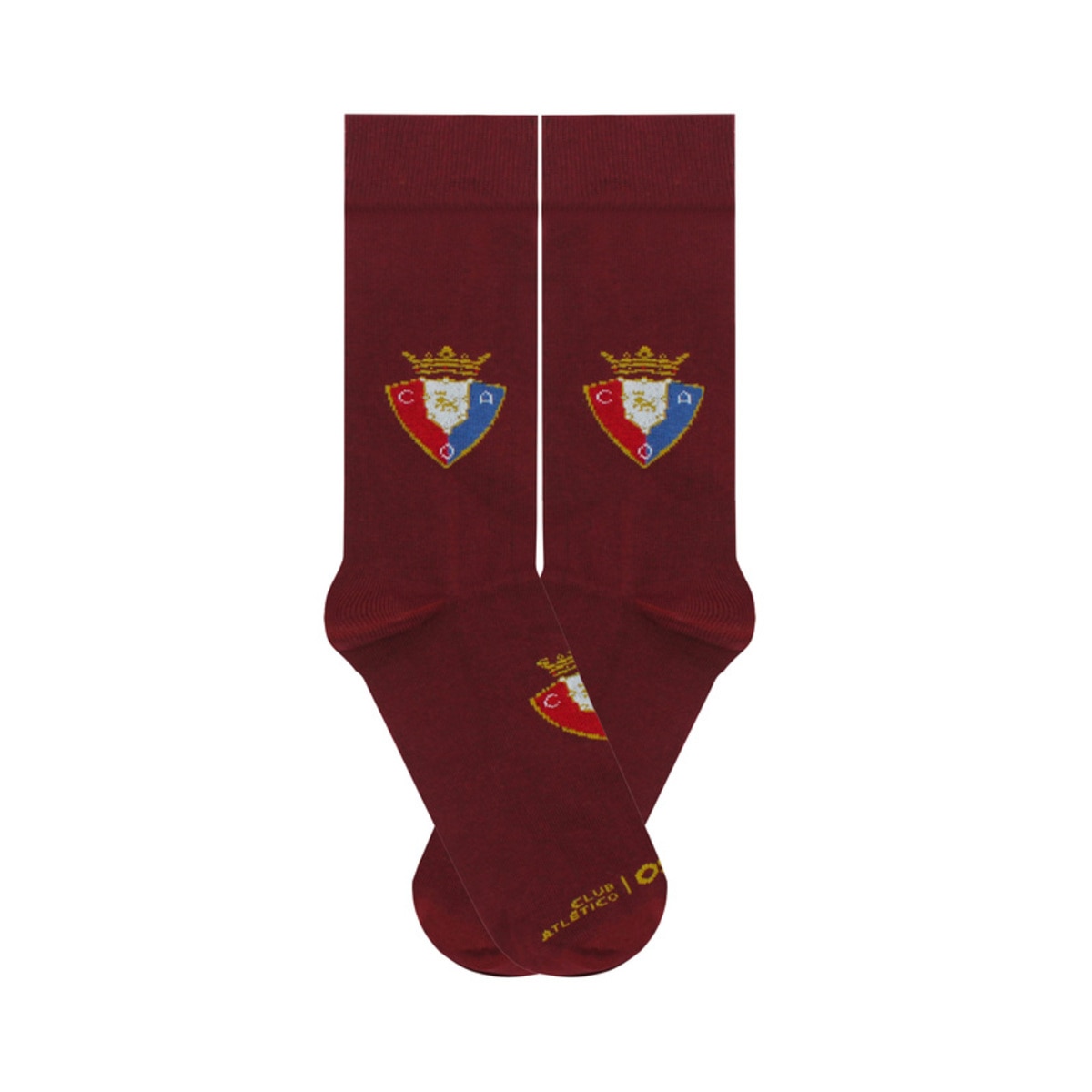 Meias Club Atlético Osasuna Escudo grená 2