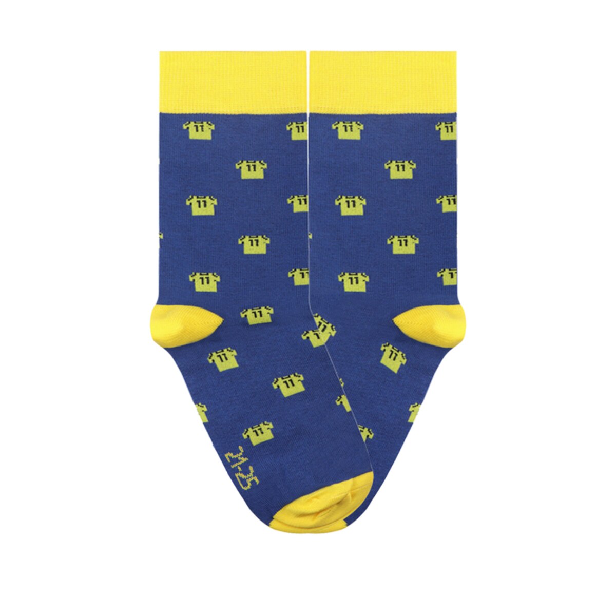 Meias Cádiz Club de Fútbol Equipamento Pinrelitos 2