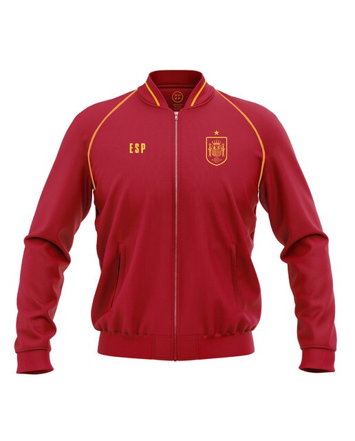 Imagem 0 de Blusão Bomber de Espanha Réplica 24 RFEF Adulto - Vermelho