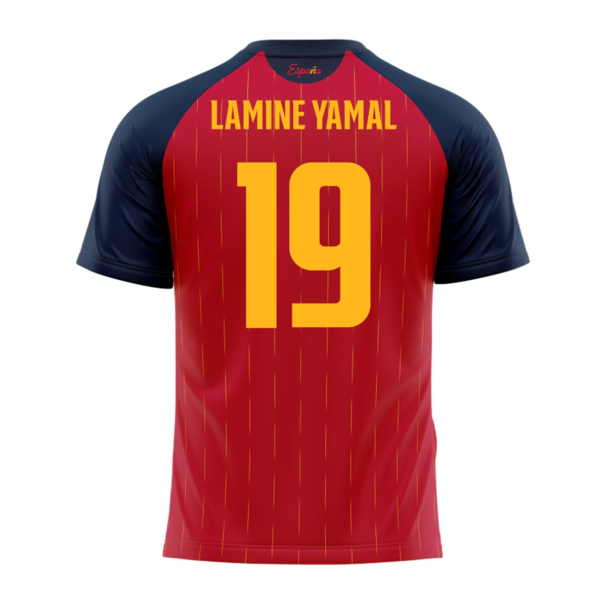 Imagem 0 de T-shirt RFEF 1.º Equip. Adulto Lamine Yamal 2026