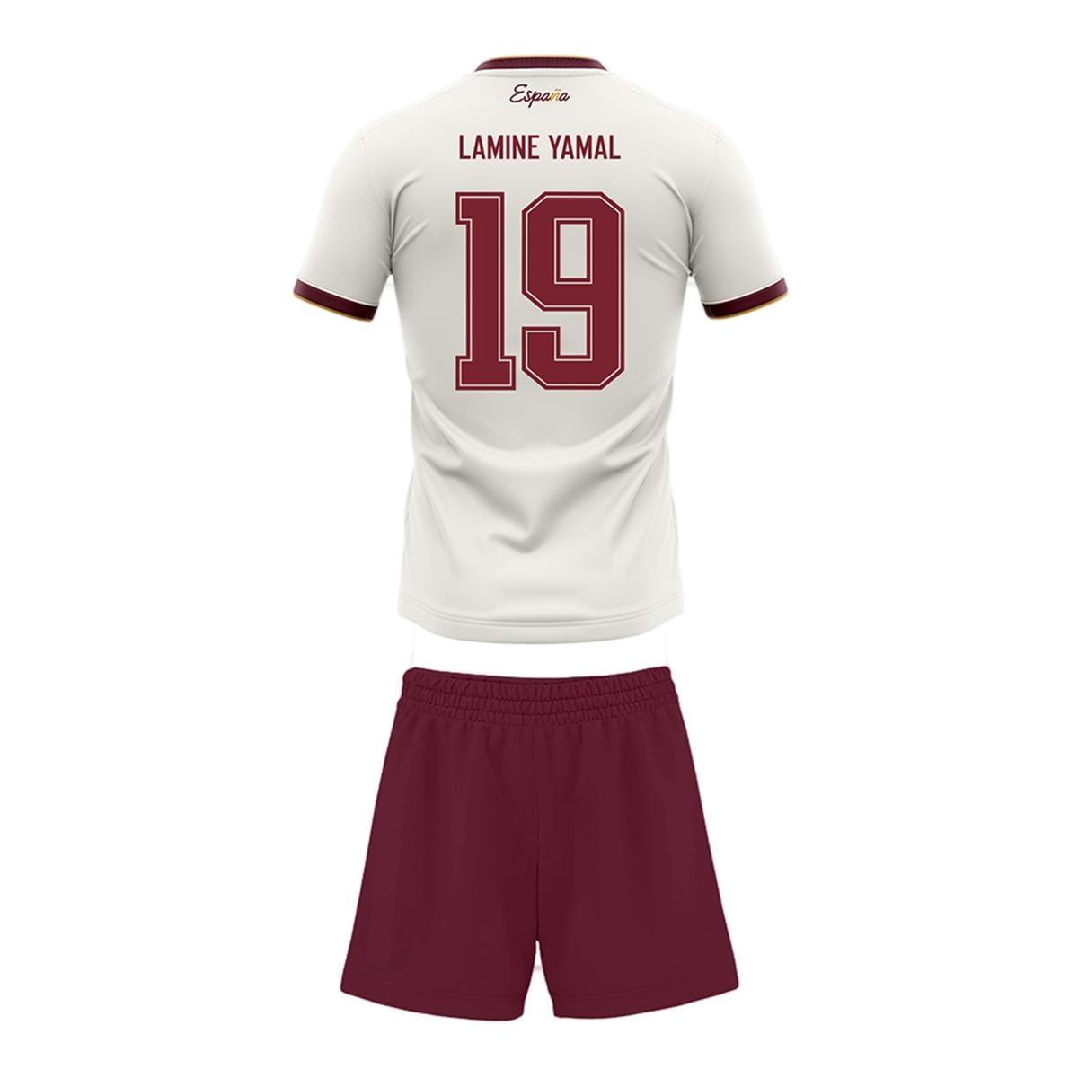 T-shirt RFEF 1.º Equip Away Júnior 2026 Lamine Yamal 2