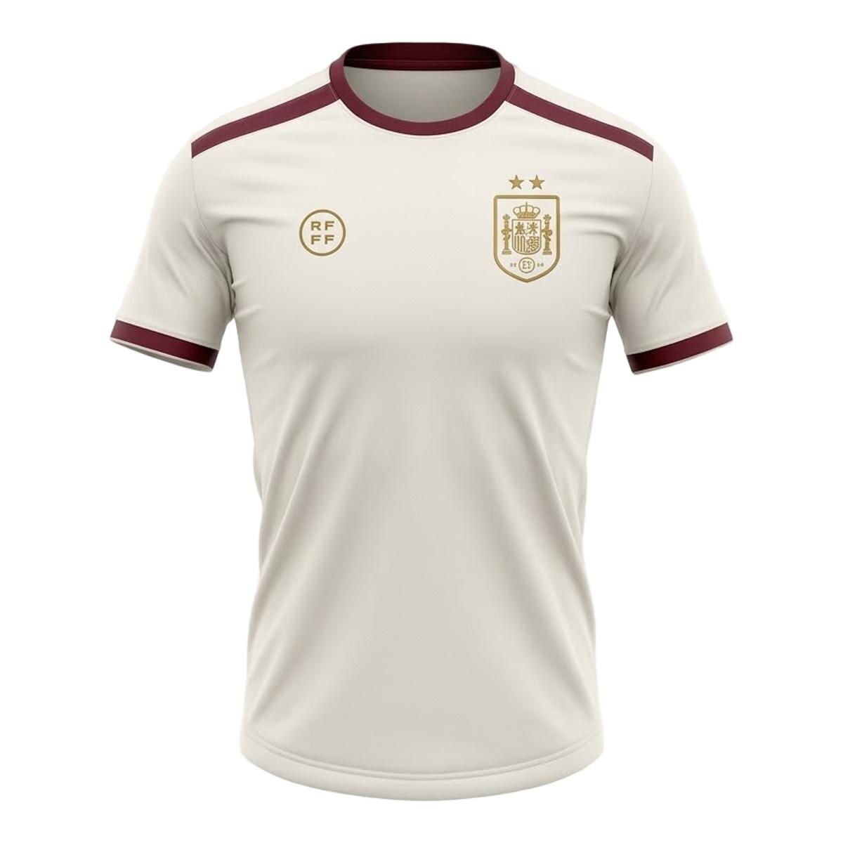 Imagen 0 de Camiseta RFEF Away crema