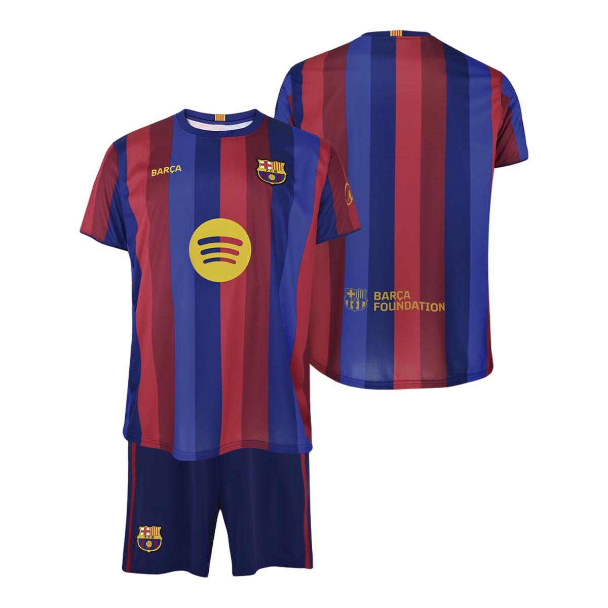 F.C. Barcelona - Conjunto FC Barcelona Infantil 1a equipación 26-27 - Réplica Oficial.