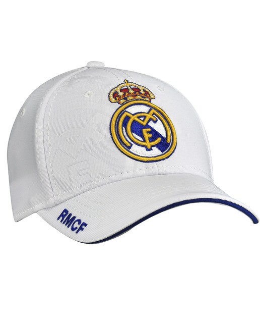 Imagem 0 de Boné Real Madrid C.F. branco e azul