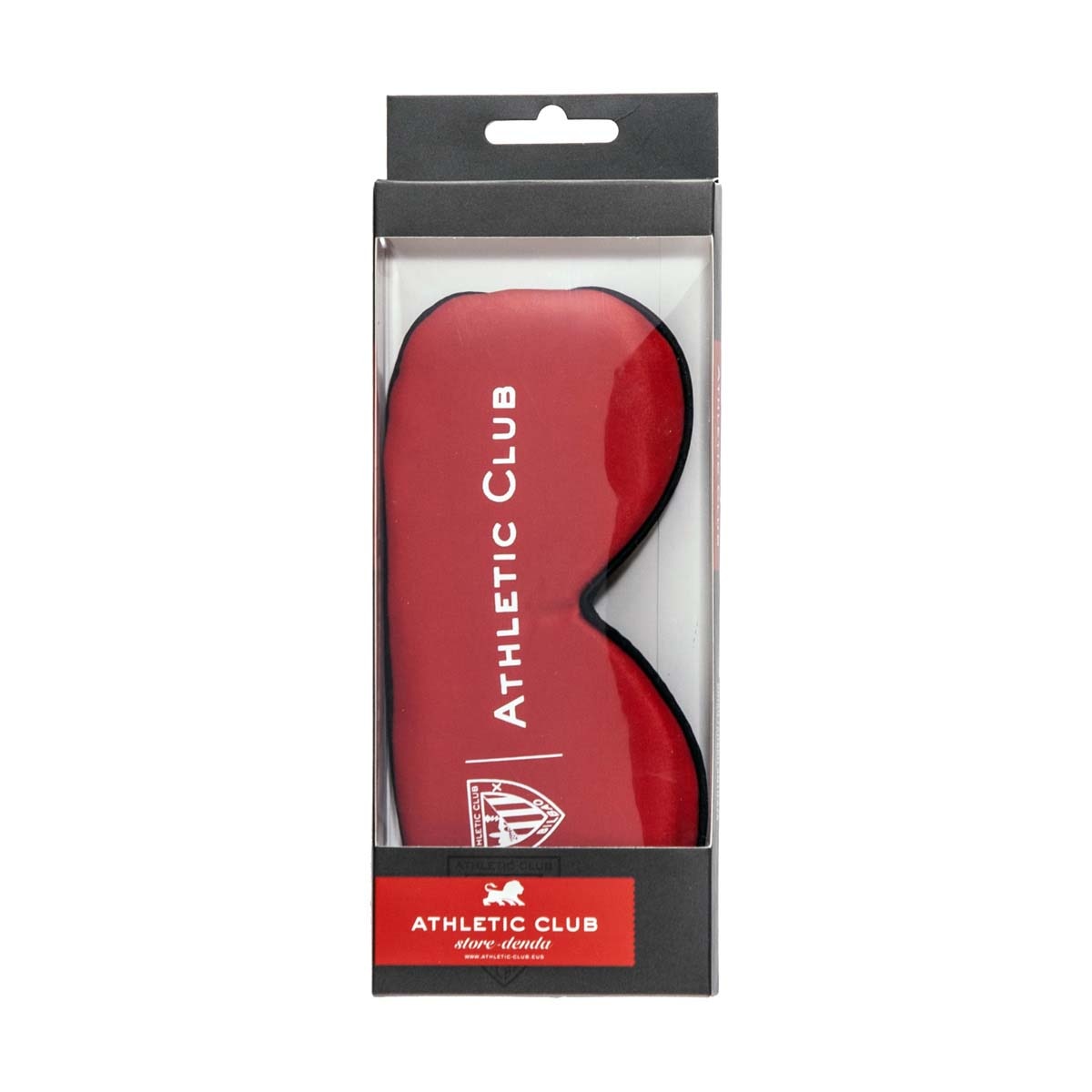 Máscara de viagem Athletic vermelho Escudo 1