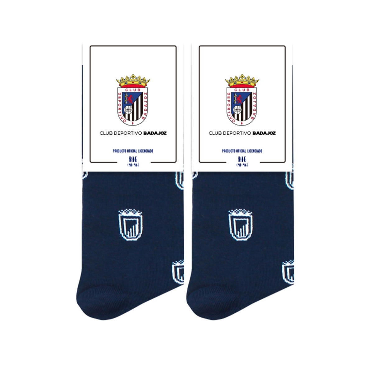 Meias Club Deportivo Badajoz Logo azul-marinho 1