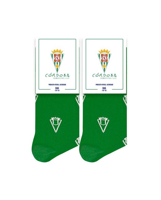 Meias Córdoba Club de Fútbol Logo verdes 1