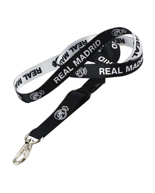Fita lanyard Real Madrid C.F. Preto 1