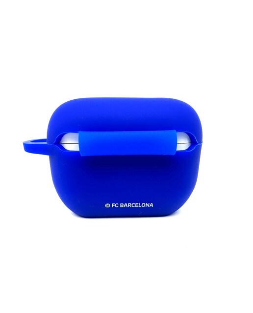 Capa para Aiprods Pro com Escudo Silicone - Azul F.C. Barcelona 1