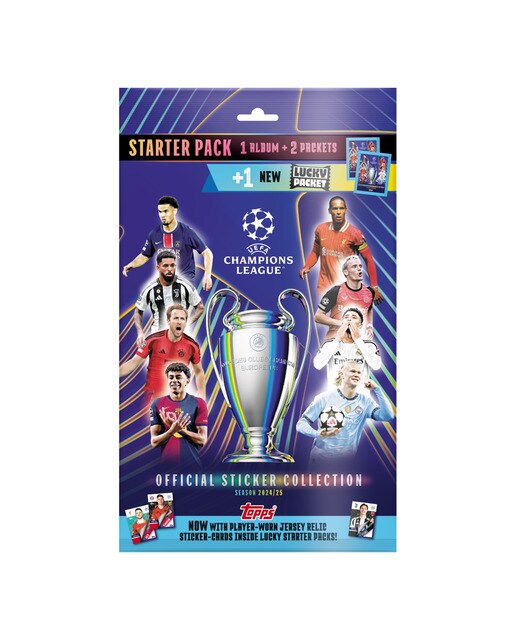 Imagem 0 de Pacote inicial de autocolantes da Liga dos Campeões da coleção UCL 24-25