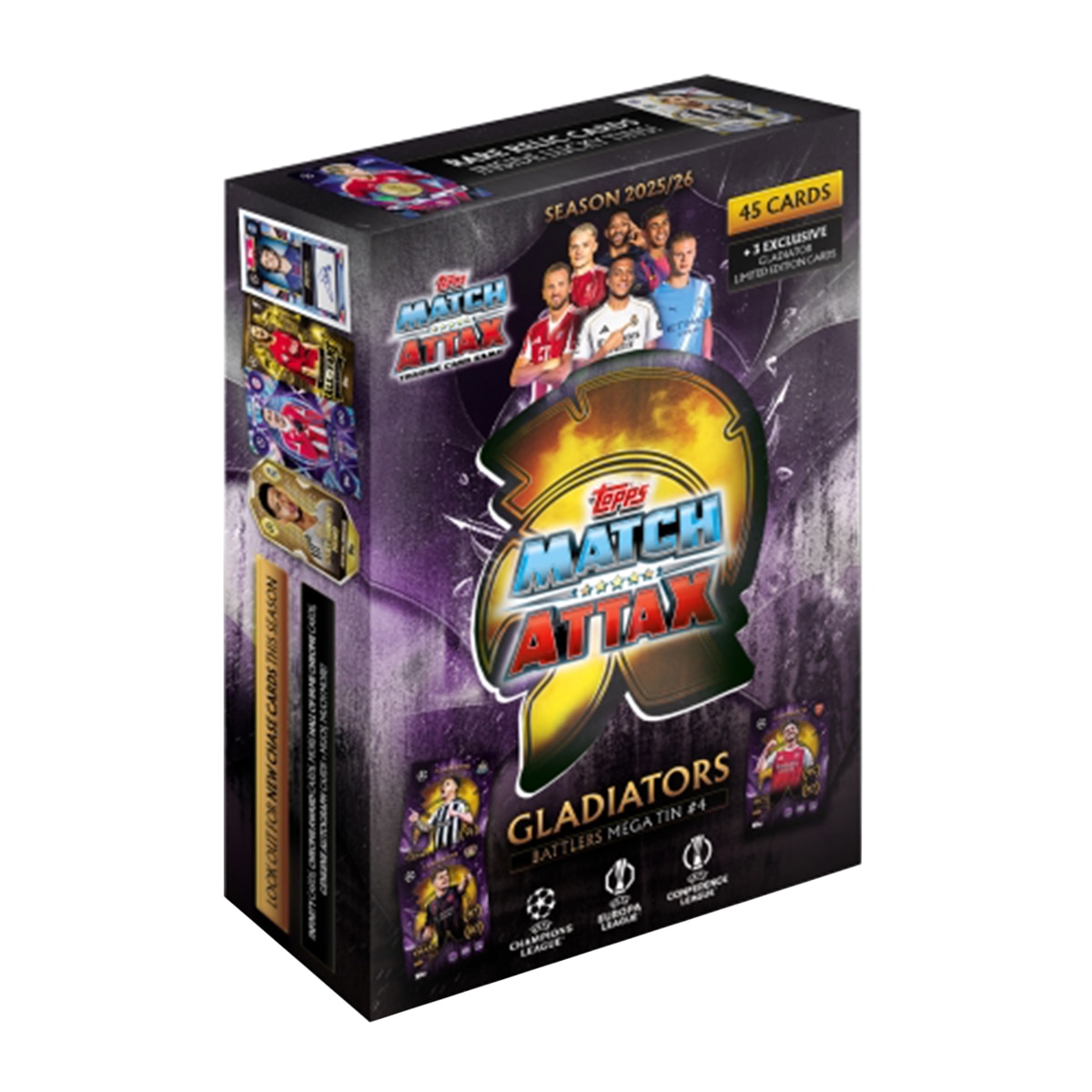 Imagem 0 de Mega lata cartas Match Attax Extra Champions 2025-2026 - Artigo Sortido. Envio realizado de forma aleatória