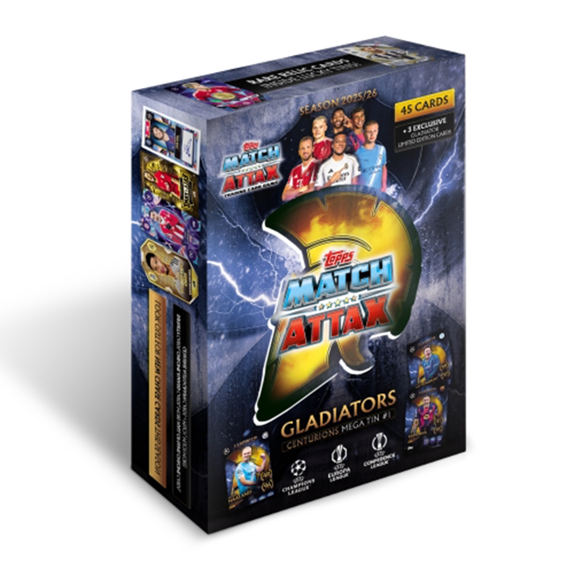 Mega lata cartas Match Attax Extra Champions 2025-2026 - Artigo Sortido. Envio realizado de forma aleatória 2