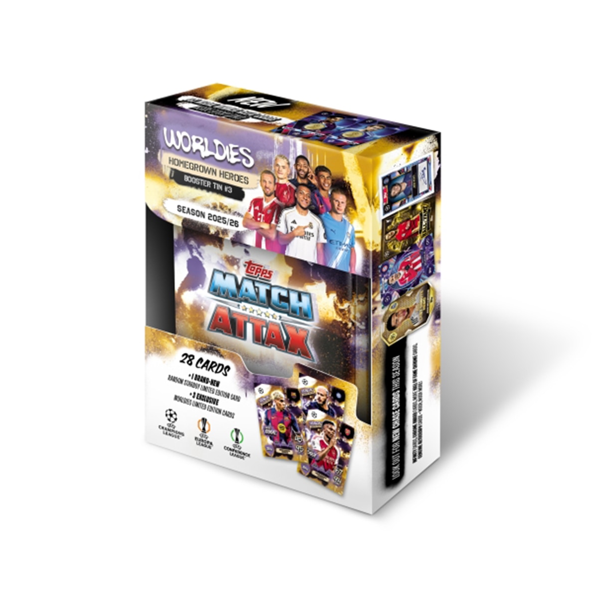 Mini lata cartas Match Attax Extra Champions 2025-2026 2