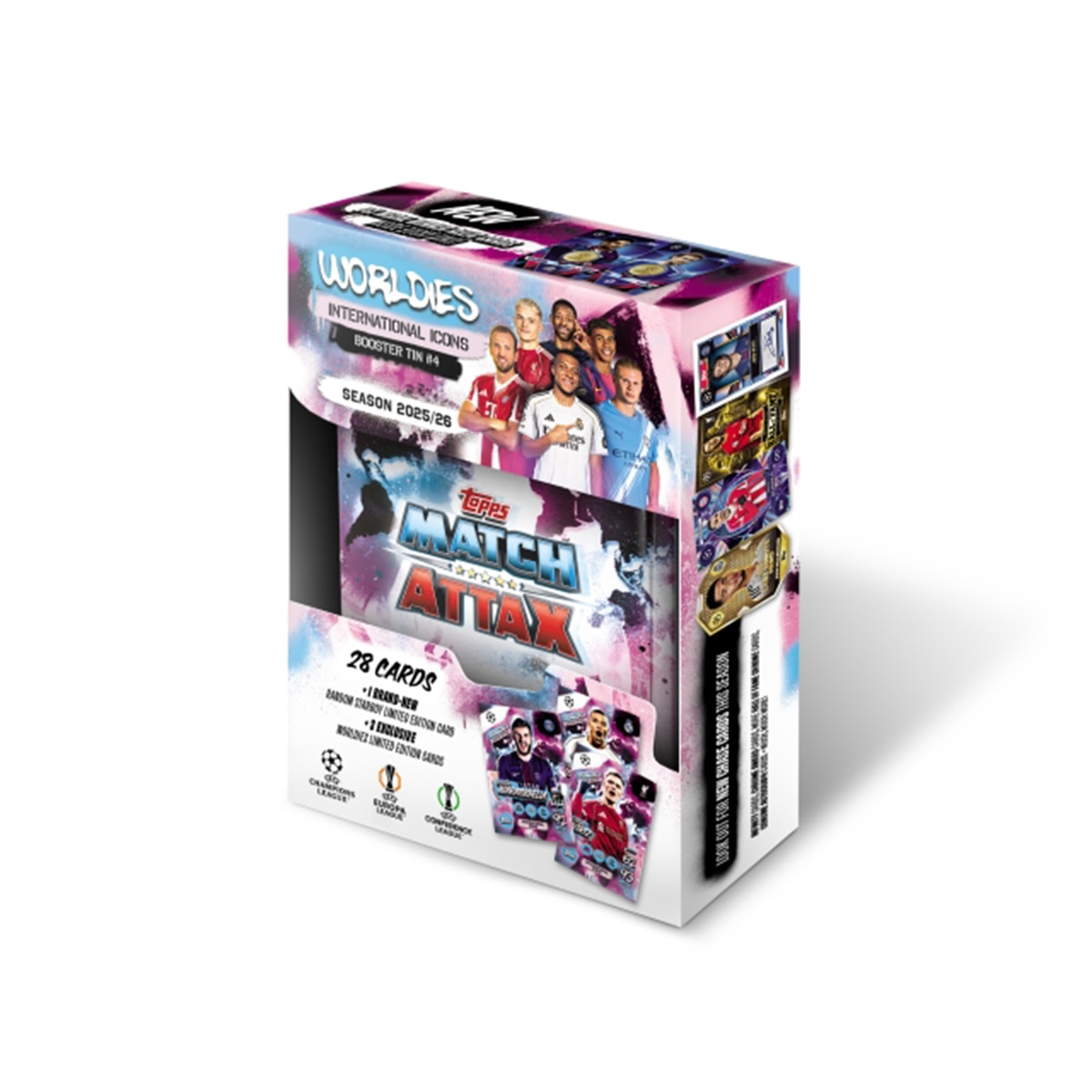 Mini lata cartas Match Attax Extra Champions 2025-2026 3
