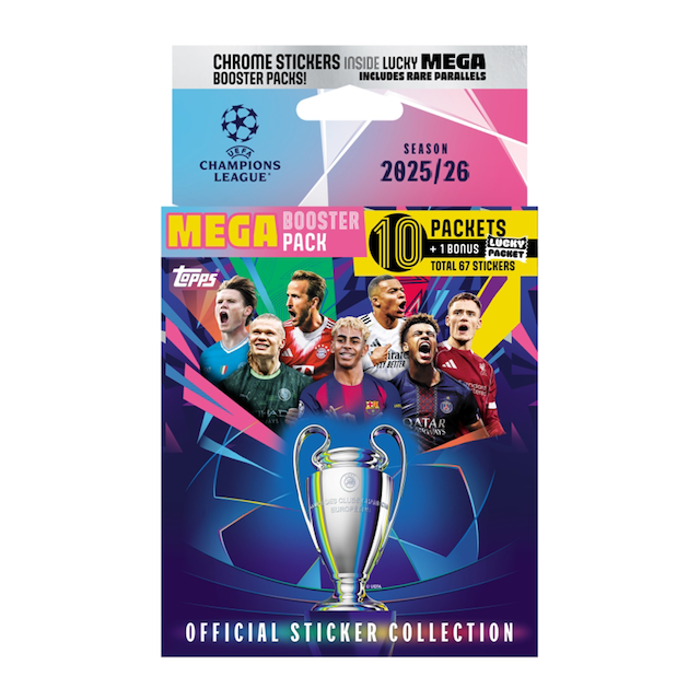 Imagen 0 de Mega Eco Pack cromos UCL 2025-2026 UEFA Champions League