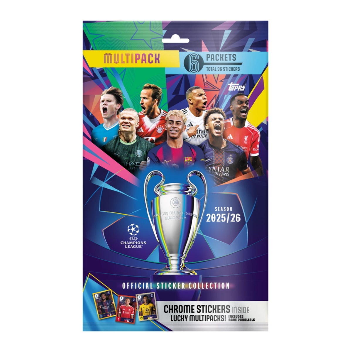 Imagem 0 de Autocolantes multipack UCL 2025-2026 da UEFA Champions League