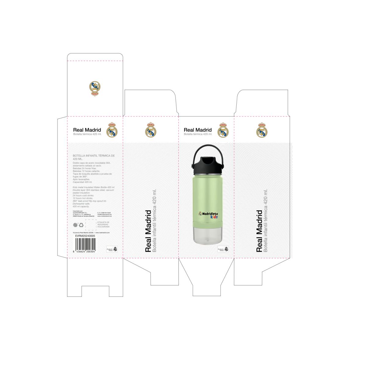 Garrafa térmica infantil Real Madrid C.F 4