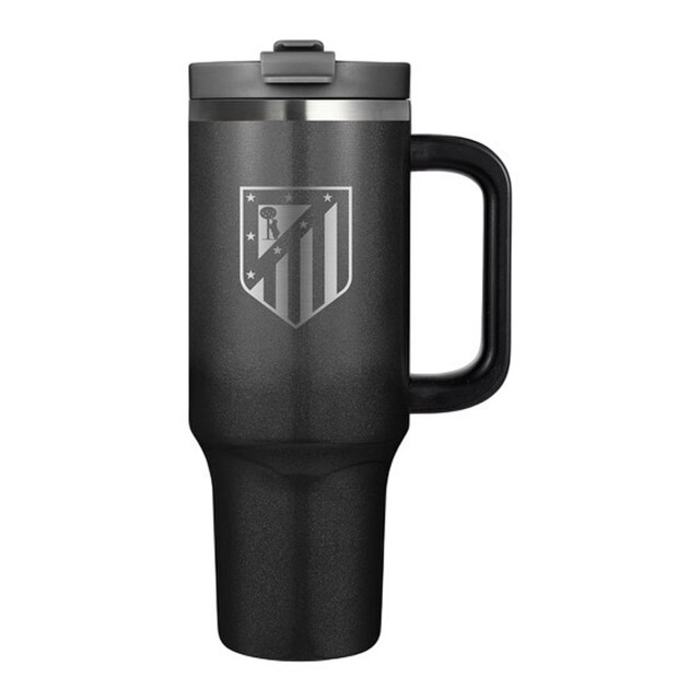 Imagem 0 de Copo térmico do Atlético de Madrid C.F. com cabo e palha