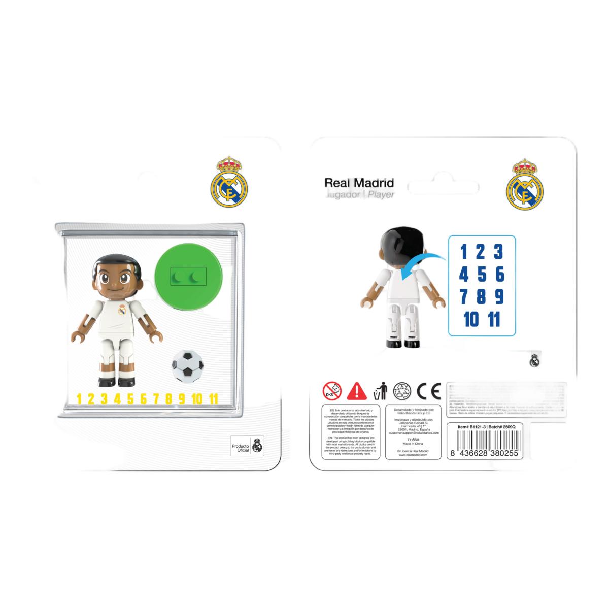Imagem 0 de Figura Jogador M3 Real Madrid C.F. Articulado Cabelo Curto Moreno