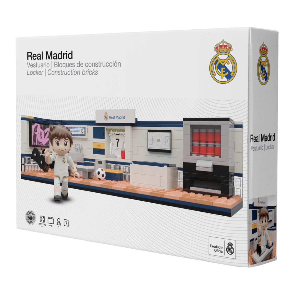 Imagen 10 de Set de contrucción vestuario Real Madrid C.F. 439 piezas
