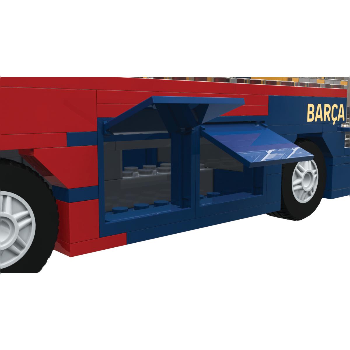 Conjunto De Construção Autocarro F.C. Barcelona 488 Peças 4