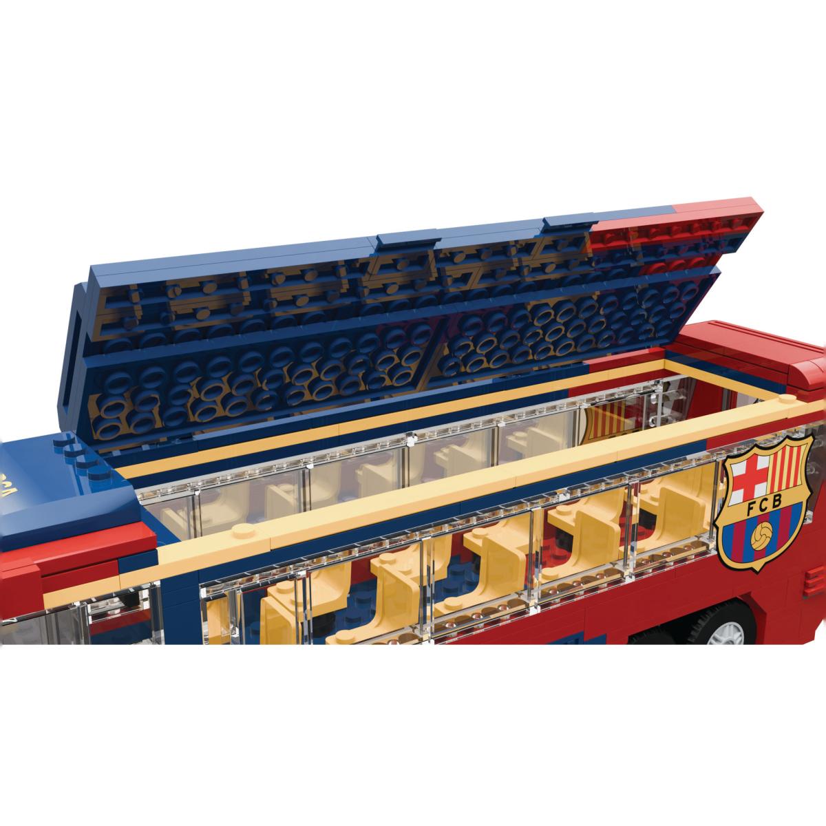Conjunto De Construção Autocarro F.C. Barcelona 488 Peças 5