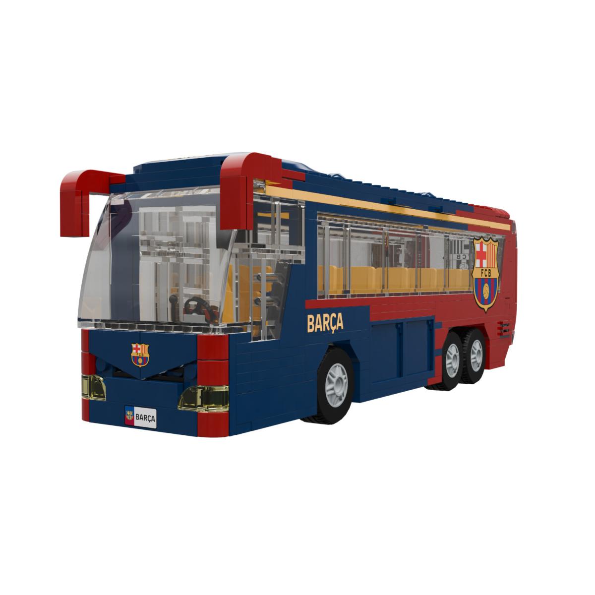 Conjunto De Construção Autocarro F.C. Barcelona 488 Peças 7