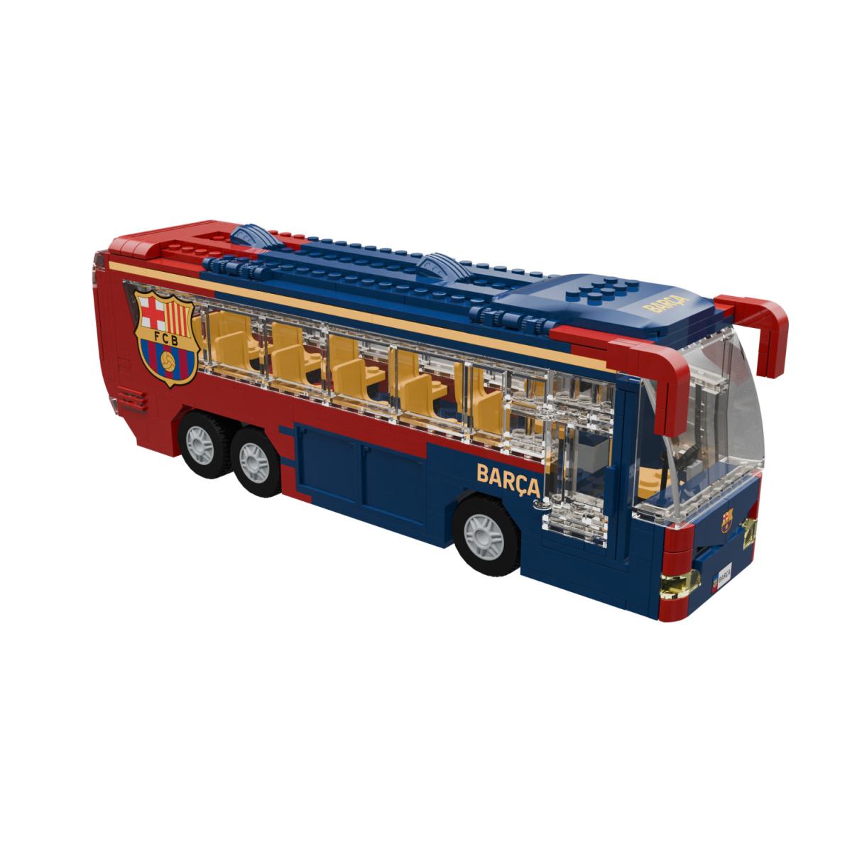 Conjunto De Construção Autocarro F.C. Barcelona 488 Peças 8