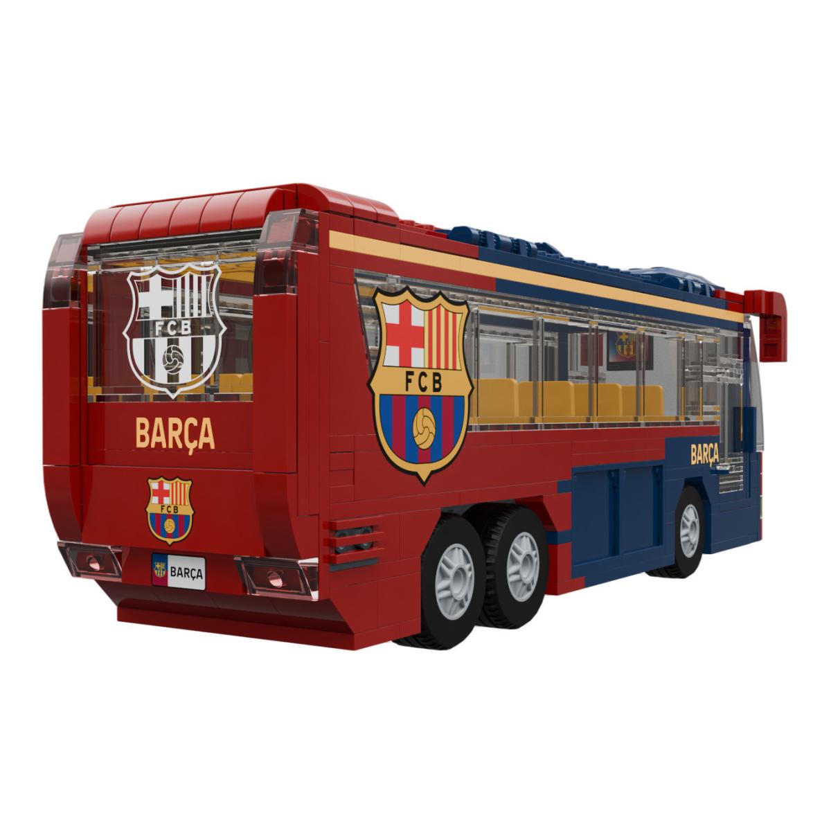 Conjunto De Construção Autocarro F.C. Barcelona 488 Peças 9
