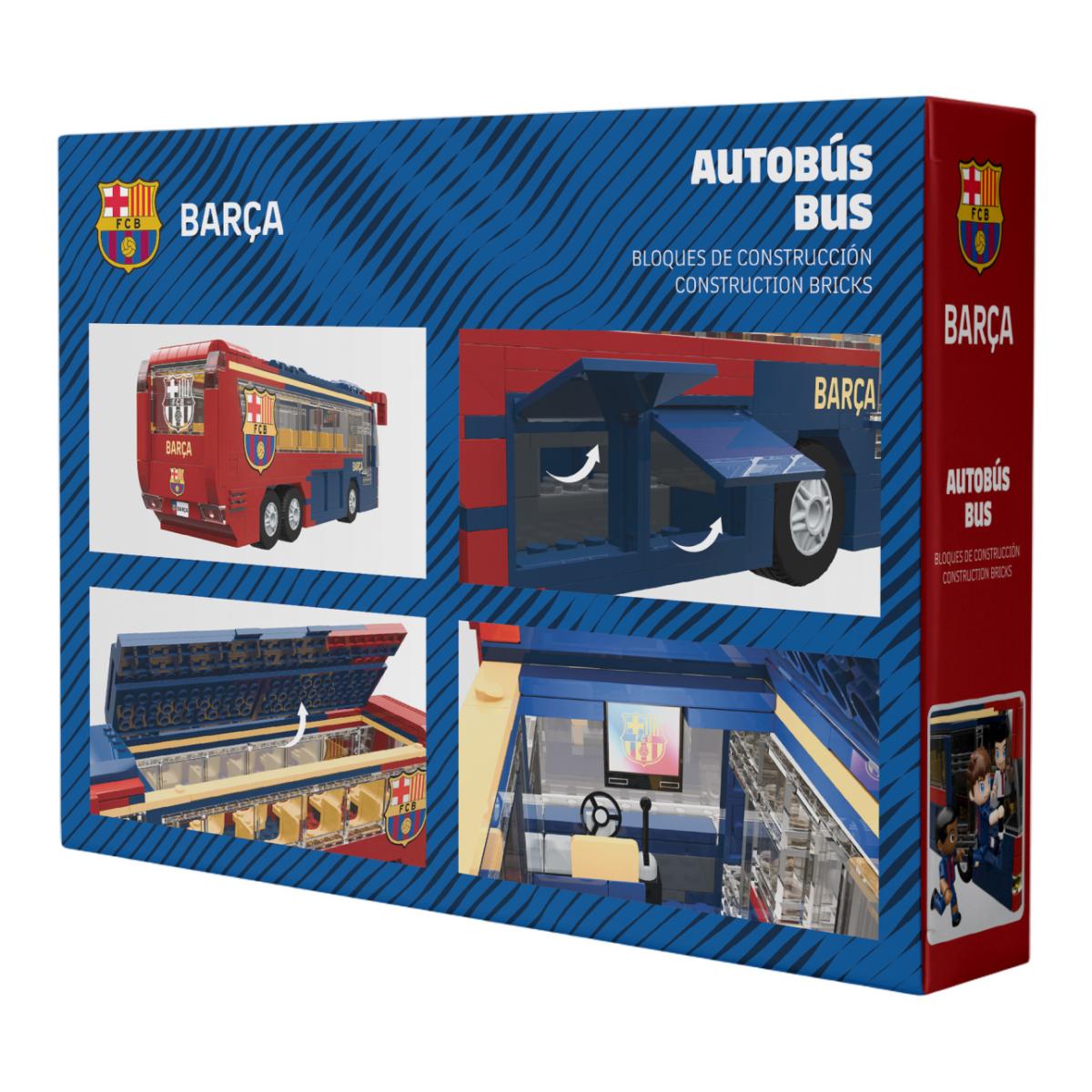 Conjunto De Construção Autocarro F.C. Barcelona 488 Peças 10