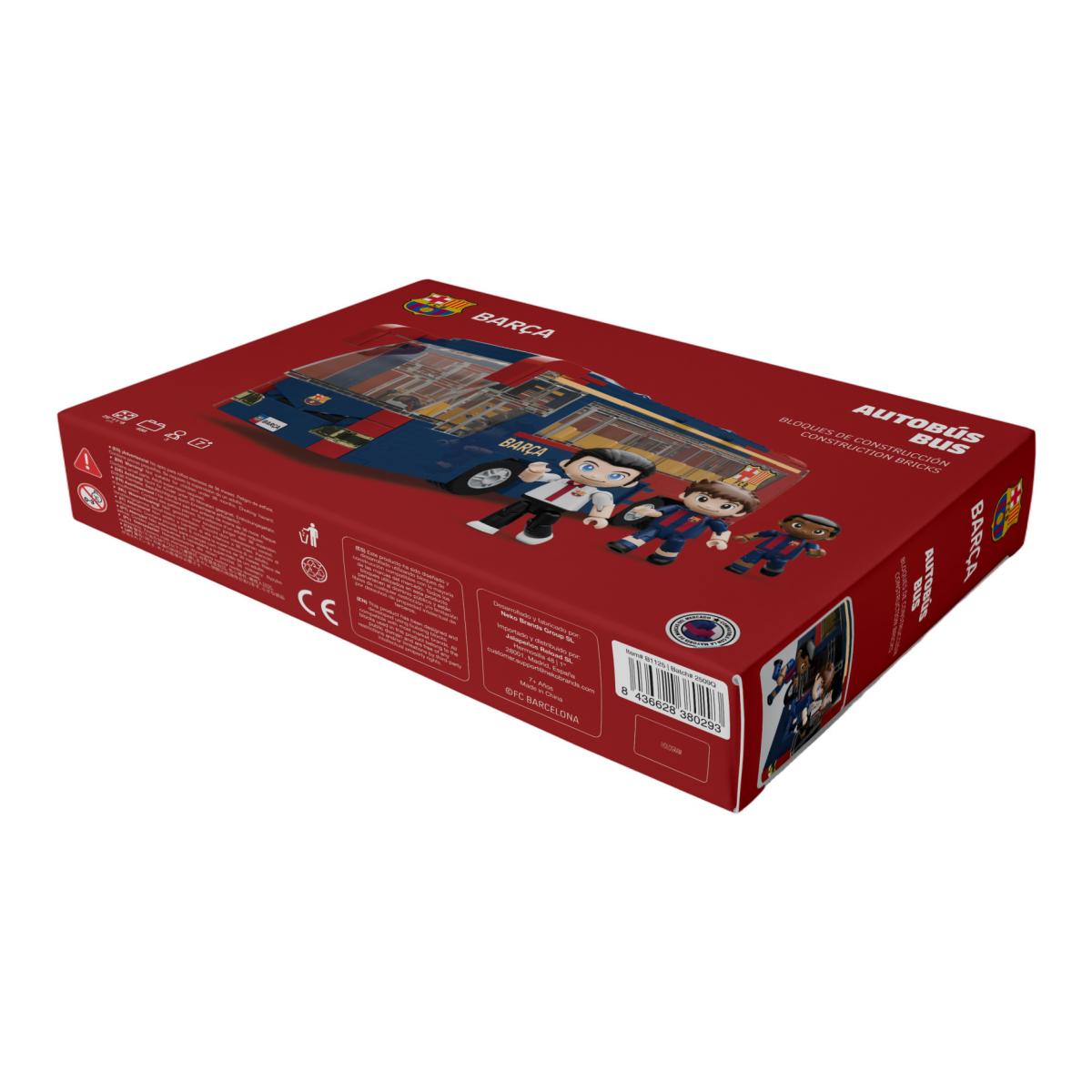 Conjunto De Construção Autocarro F.C. Barcelona 488 Peças 11