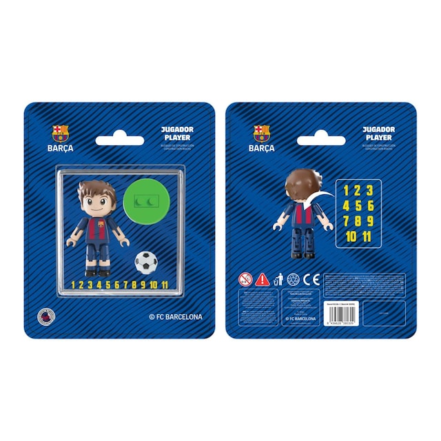 Imagem 0 de Figura Jogador M2 F.C. Barcelona Articulado Cabelo Curto Castanho