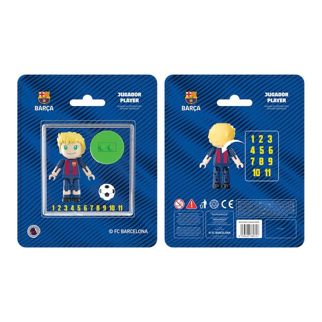Imagem 0 de Figura Jogador M1 F.C. Barcelona Articulado Cabelo Curto Loiro