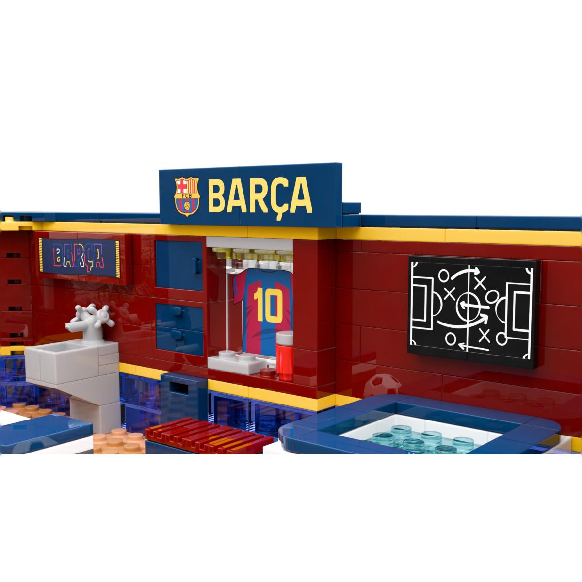 Conjunto Construção de Balnearios Do F.C. Barcelona 439 Peças 5