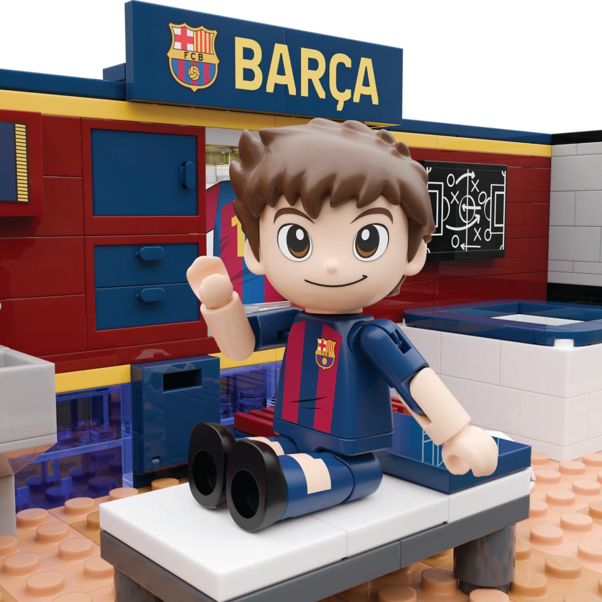 Conjunto Construção de Balnearios Do F.C. Barcelona 439 Peças 10